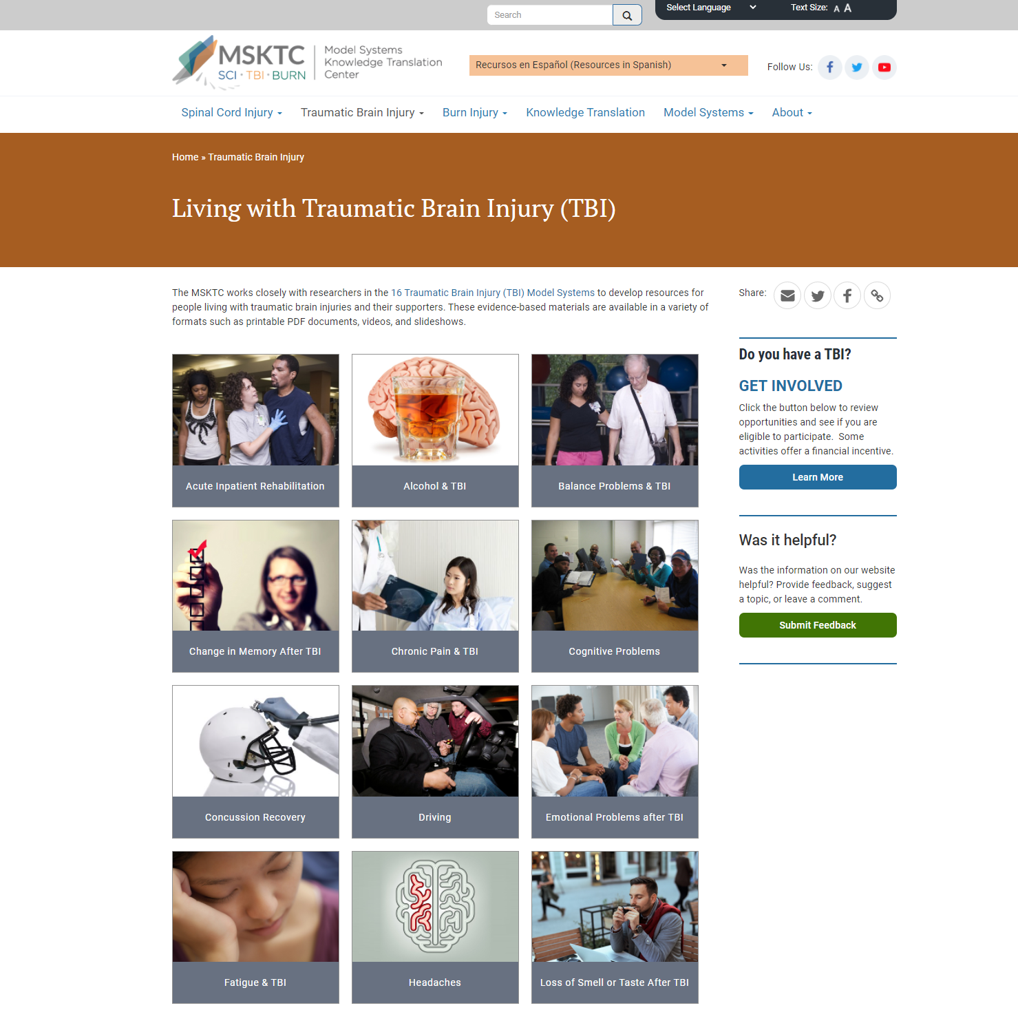 Living with Traumatic Brain Injury